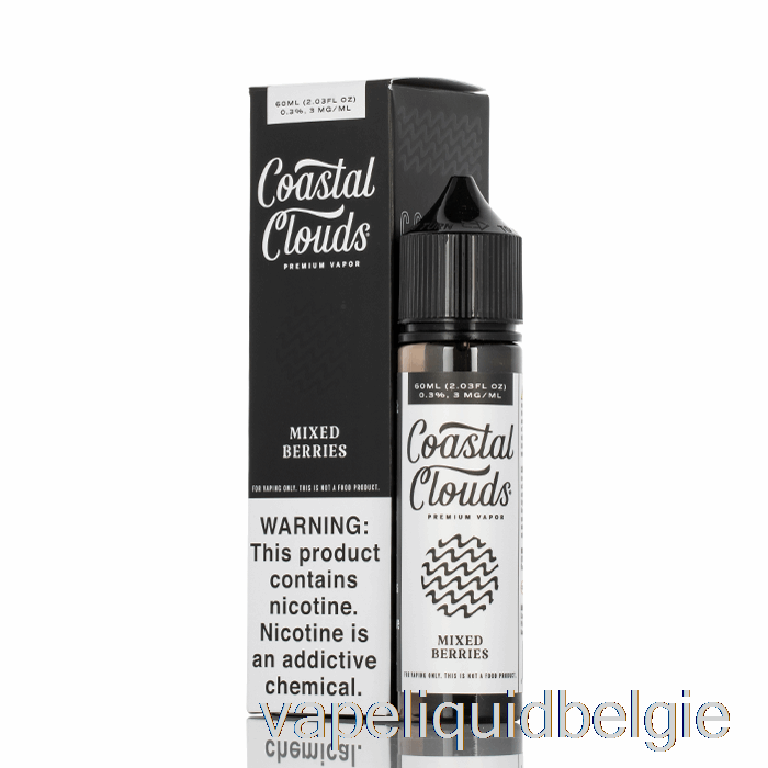 Vape Smaken Gemengde Bessen - Kustwolken Co. - 60 Ml 6 Mg